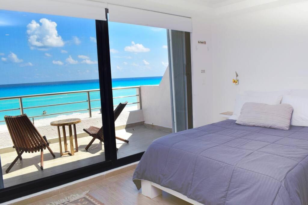 Ocean Front Villa Marlin, Best Location In Hotel Zone #109 Κανκούν Εξωτερικό φωτογραφία