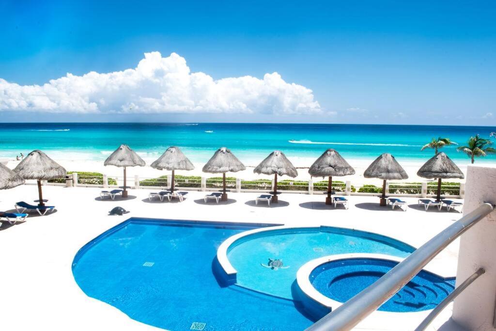 Ocean Front Villa Marlin, Best Location In Hotel Zone #109 Κανκούν Εξωτερικό φωτογραφία