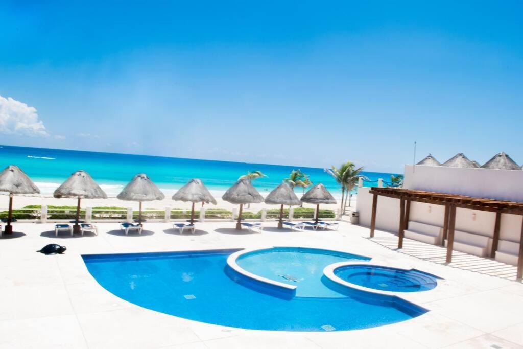 Ocean Front Villa Marlin, Best Location In Hotel Zone #109 Κανκούν Εξωτερικό φωτογραφία