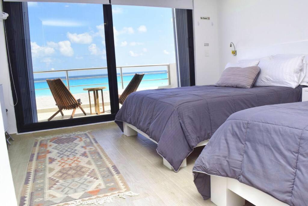 Ocean Front Villa Marlin, Best Location In Hotel Zone #109 Κανκούν Εξωτερικό φωτογραφία